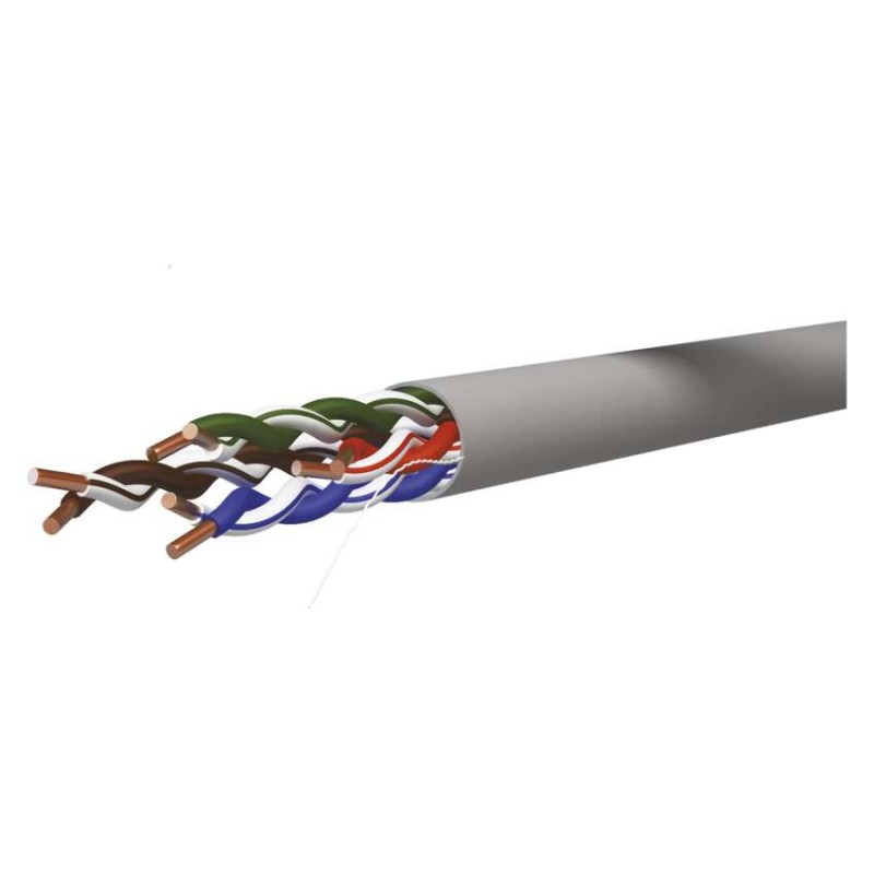 Datový kabel UTP CAT 5E PVC CCA, 100m