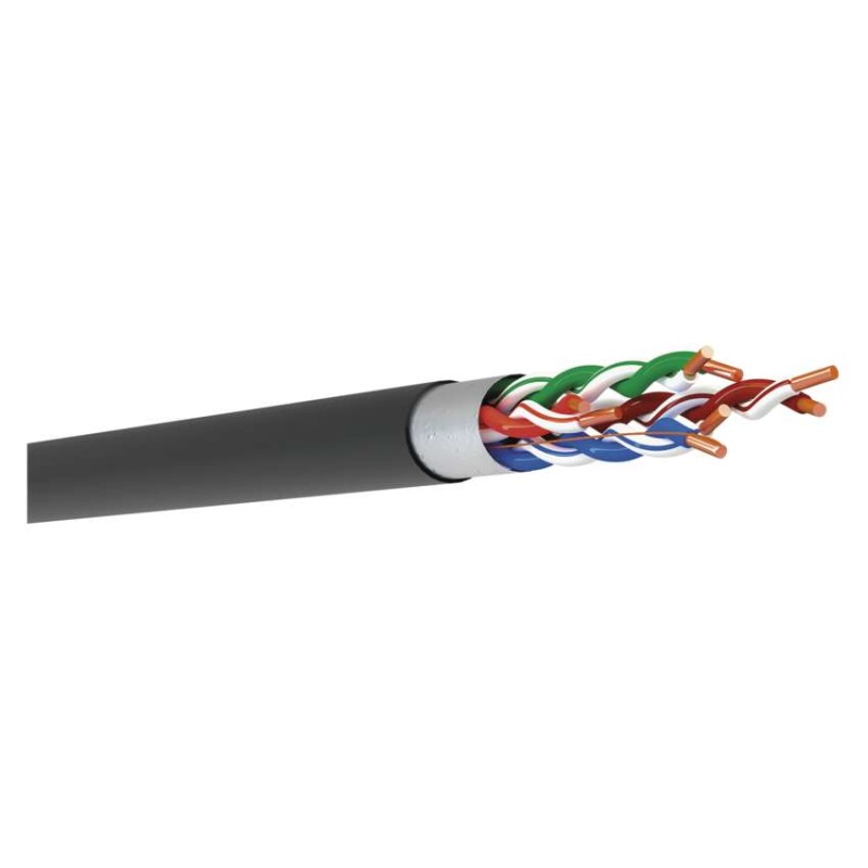 Datový kabel FTP 5E, outdoor, 100m