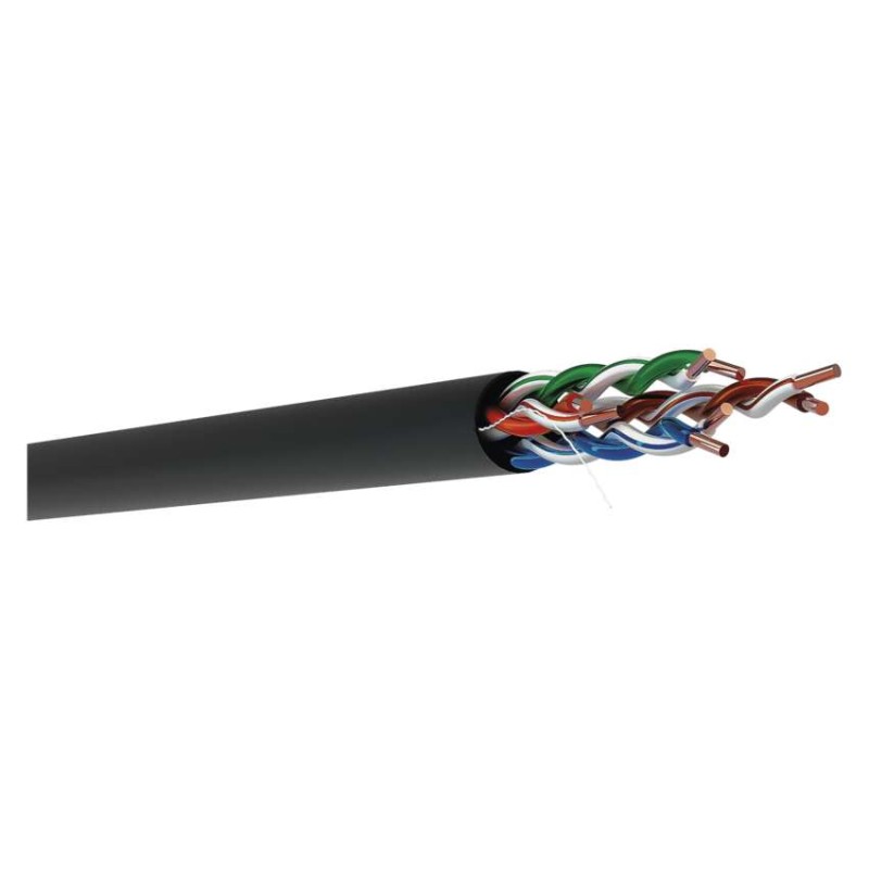 Datový kabel UTP 5E, outdoor, 100m