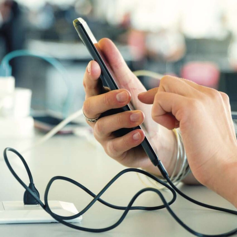 Adaptér micro USB-B 2.0 / USB-C 2.0, bílý, 2 ks
