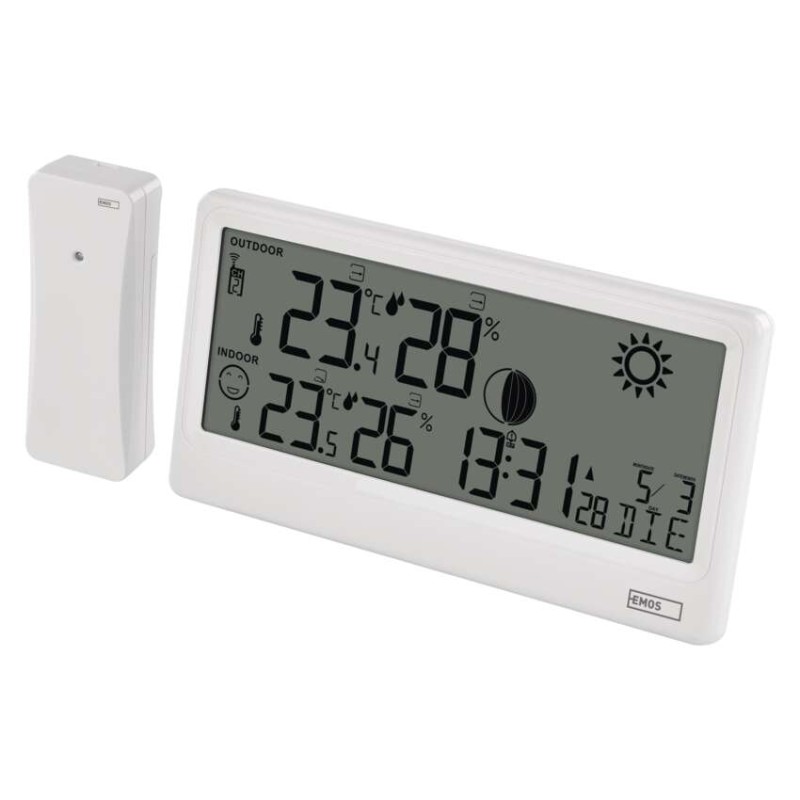 Domácí bezdrátová meteostanice E0531