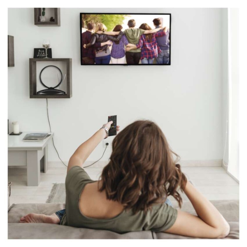 Anténa pokojová CITY RING-C550, DVB-T2, DAB, FM, filtr LTE/4G/5G