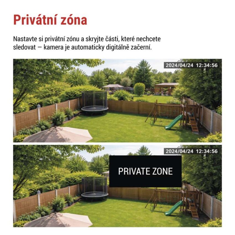GoSmart Venkovní bateriová kamera IP-1150 SNAP s WiFi a solárním panelem