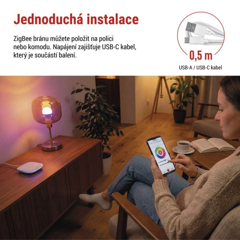 GoSmart Multifunkční ZigBee brána IP-2000Z s Bluetooth a WiFi