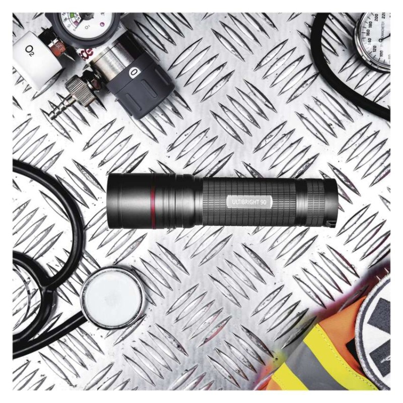CREE LED nabíjecí kov. svítilna Ultibright 90, 1200lm