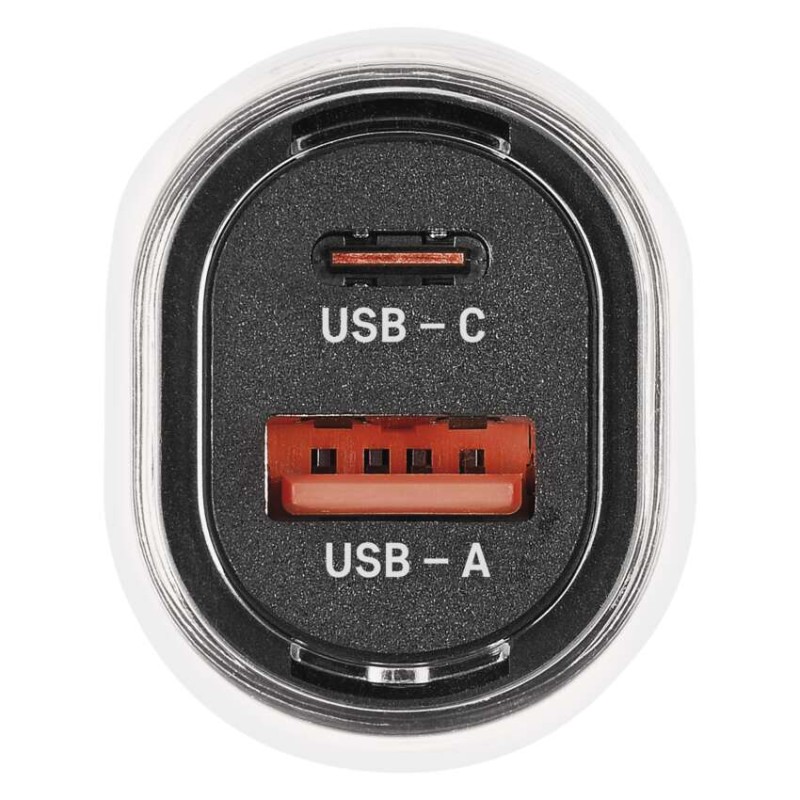 USB adaptér do auta PD/QC 48 W