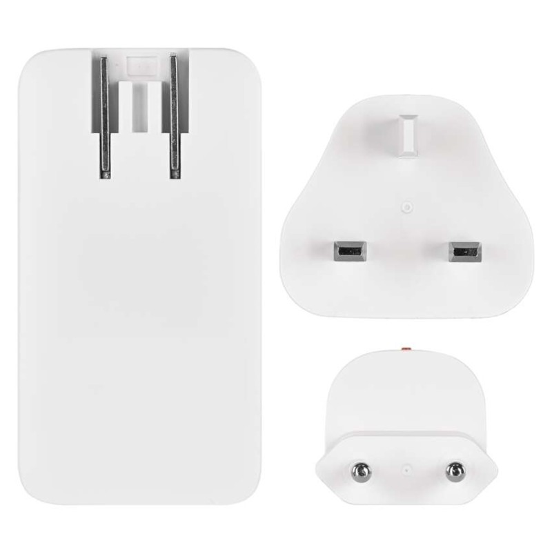 USB adaptér do sítě GaN PD 65W, AC + kabel