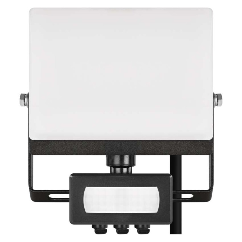 LED reflektor TAMBO EVO  se senzorem pohybu, 20 W, 2000 lm, IP65, černý