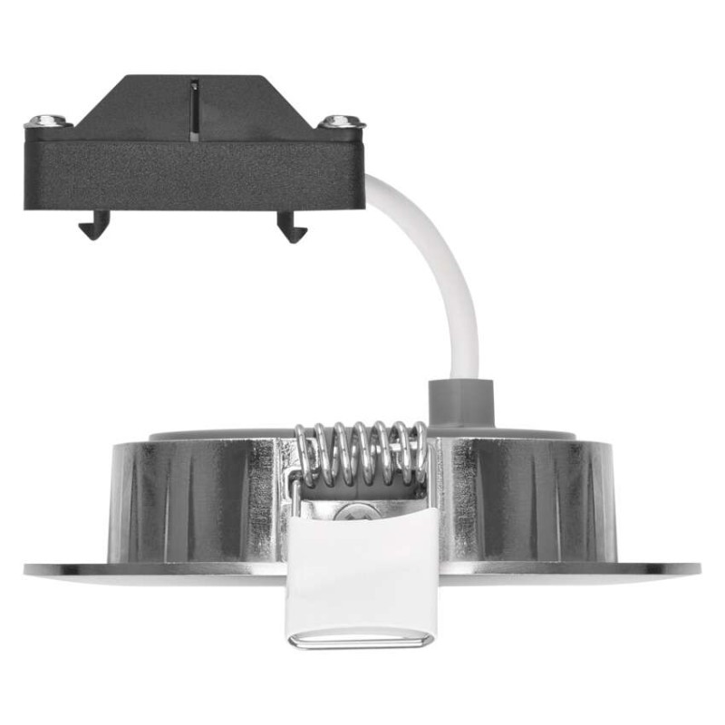 LED bodové svítidlo SIMMI stříbrné, kruh 5W neutr. bílá