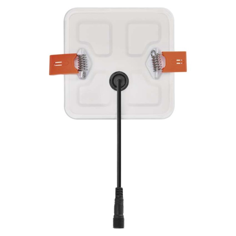 LED vestavné svítidlo VIXXO, čtvercové, bílé, 7,5W neutr.b.,IP65