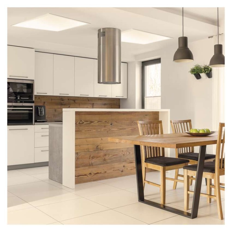 LED panel MAXXO 60×60, čtvercový vestavný bílý, 36W teplá b. UGR