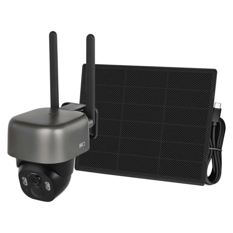 GoSmart Venkovní bateriová kamera IP-6100G HAWK s 4G LTE a solárním panelem