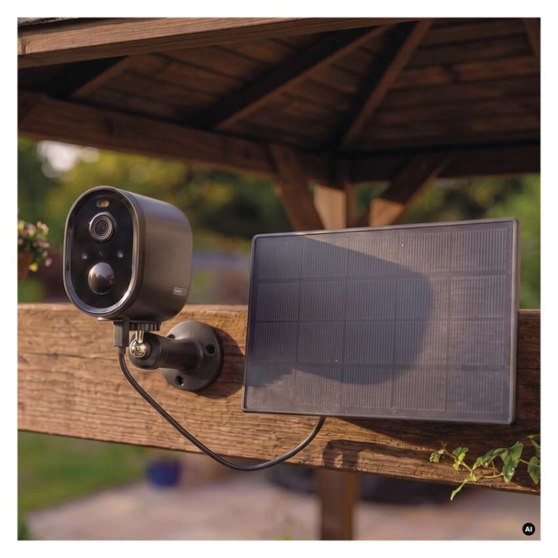 GoSmart Venkovní bateriová kamera IP-1150G SNAP s WiFi a solárním panelem