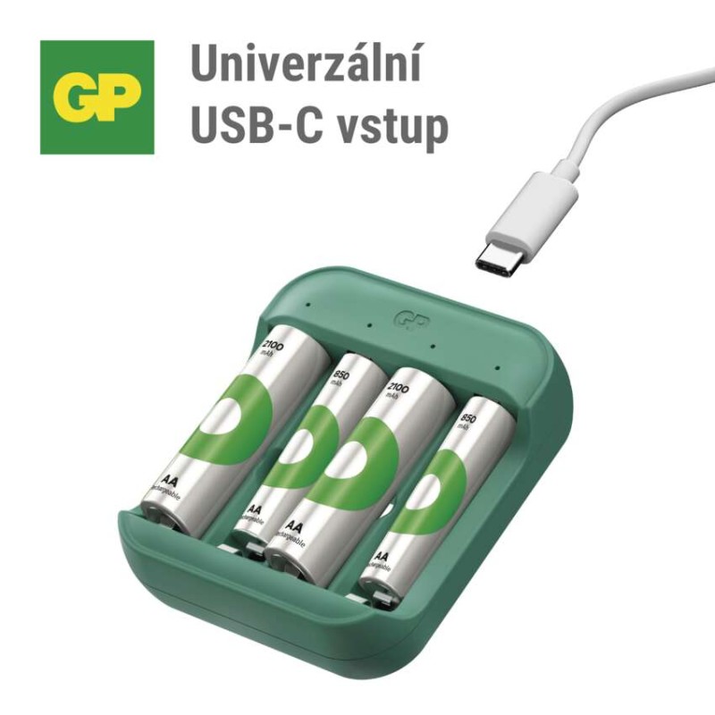 Nabíječka baterií GP ReCyko B423 4× AA GP ReCyko 2100 mAh
