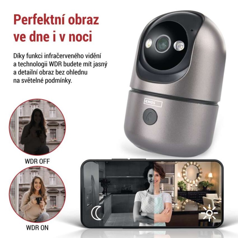 GoSmart Vnitřní otočná kamera IP-220W s WiFi