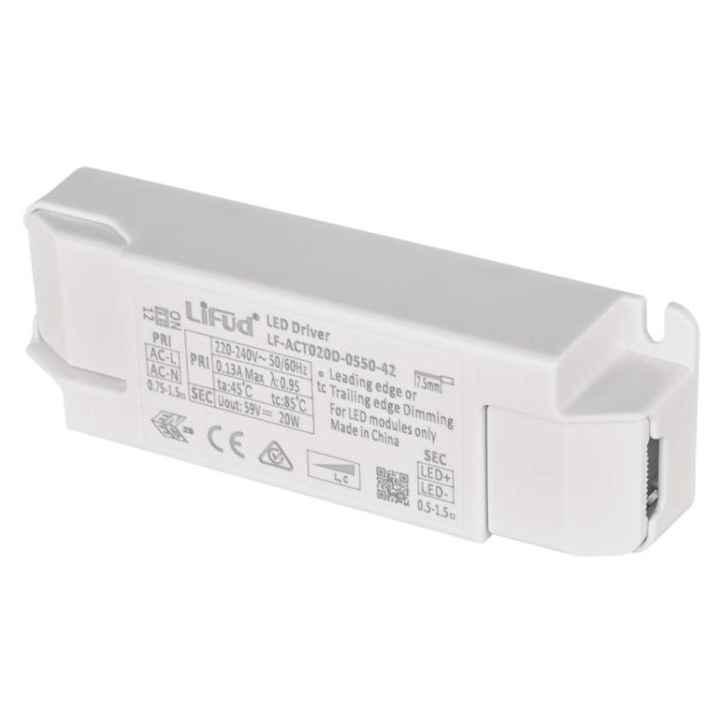 Triakově stmívatelný driver pro LED svítidla 550mA 20W