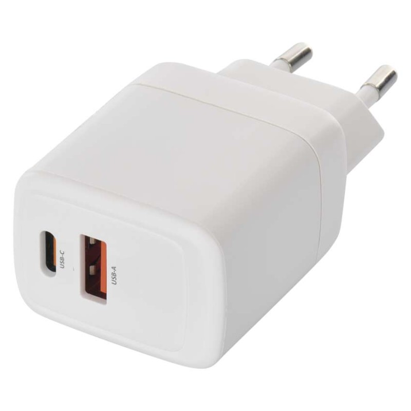 Univerzální USB adaptér GaN do sítě PD 20 W max.