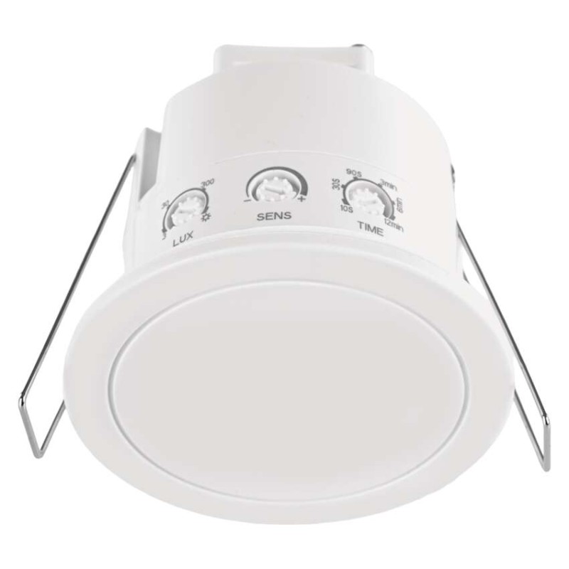 Mikrovlnné čidlo přítomnosti IP20 24GHZ 2000W, bílé