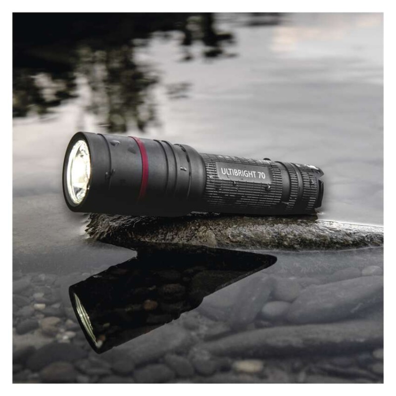 CREE LED kovová svítilna Ultibright 70, 340lm, 3xAAA