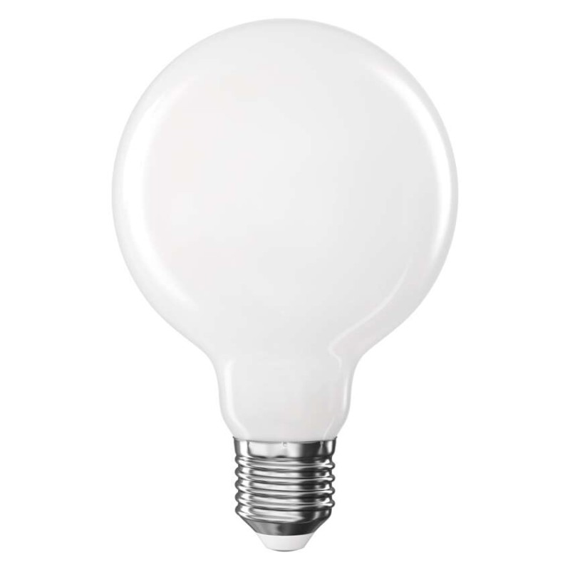 LED žárovka Filament G95 / E27 / 7,8 W (75 W) / 1055 lm / neutrální bílá