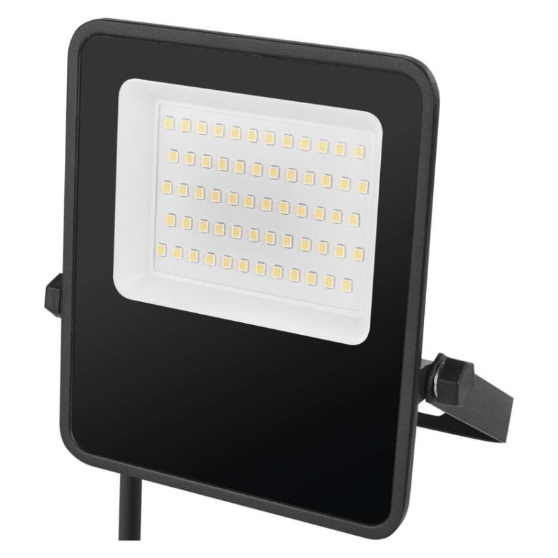 LED reflektor VISIO, 30 W, černý, neutrální bílá