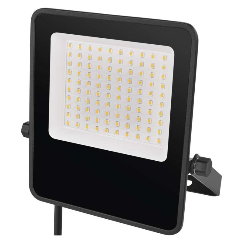 LED reflektor VISIO, 50 W, černý, neutrální bílá