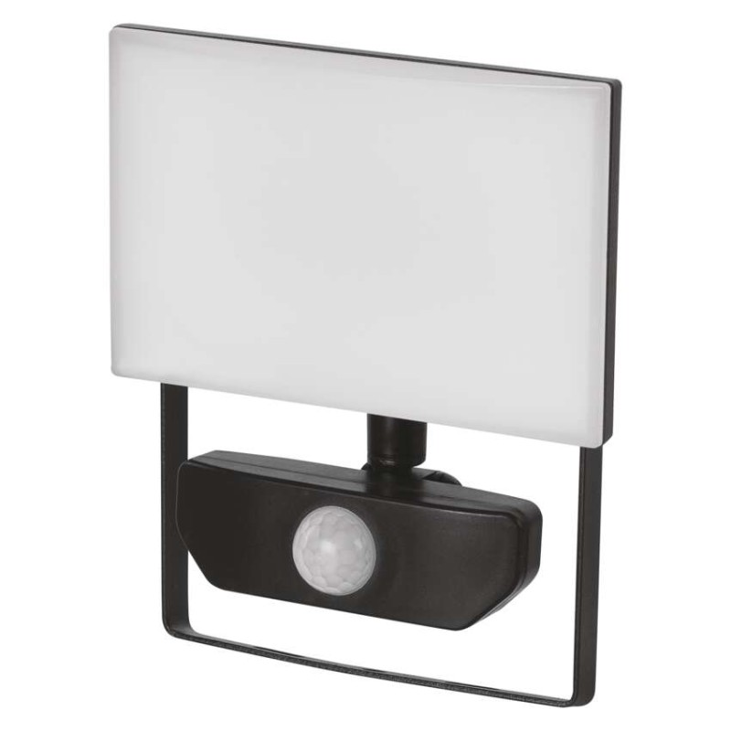 LED reflektor TAMBO se senzorem pohybu, 20 W, 2000 lm, černý