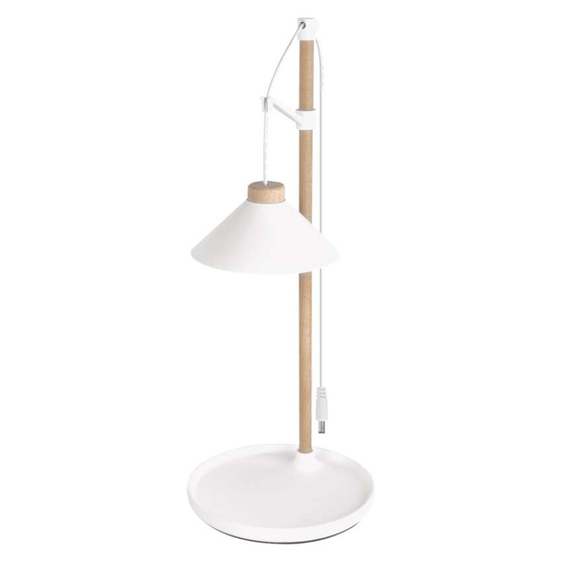 LED GROW pěstební lampa 7 W, časovač, bílá