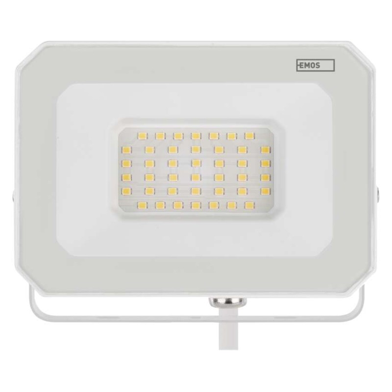 LED reflektor SIMPO 30W, bílý, IP65, 3000 lm, neutrální bílá