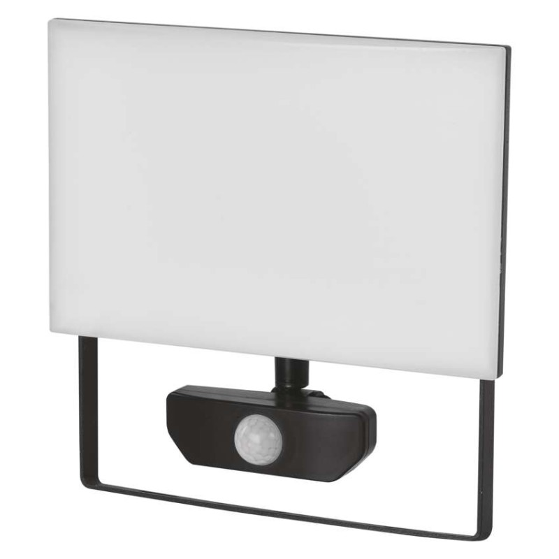 LED reflektor TAMBO se senzorem pohybu, 50 W, 5000 lm, černý