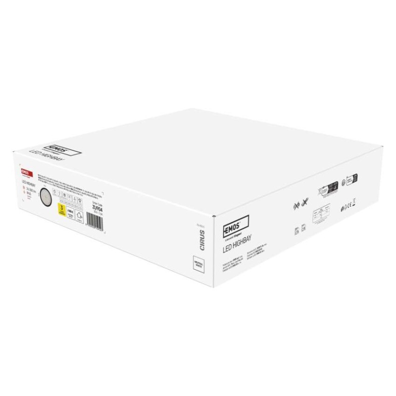 LED průmyslové závěsné svítidlo HIGHBAY CIRUS 200W