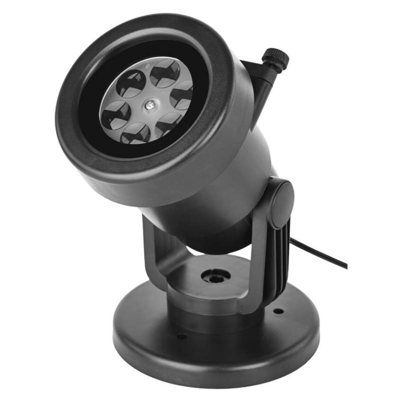 LED dekorativní projektor – 6 motivů, venkovní i vnitřní