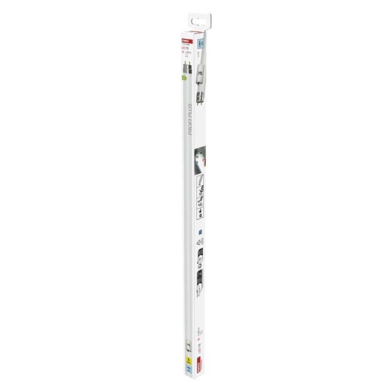 LED zářivka T8 6,5 W 60 cm studená bílá 10 ks