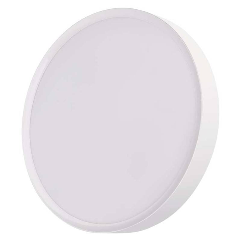 LED přisazené svítidlo RORI kruhové, bílé, 17W, se změnou CCT