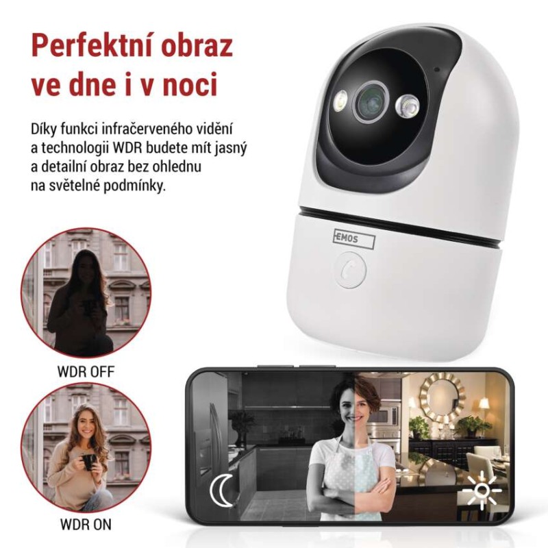 GoSmart Vnitřní otočná kamera IP-220G s WiFi