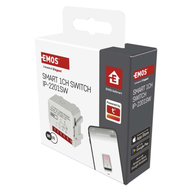 GoSmart modul spínací IP-2201SW, WiFi, 1-kanálový