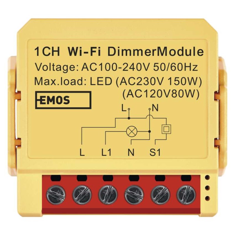 GoSmart modul stmívací IP-2211DW, WiFi, 1-kanálový