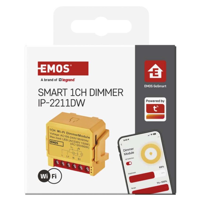 GoSmart modul stmívací IP-2211DW, WiFi, 1-kanálový