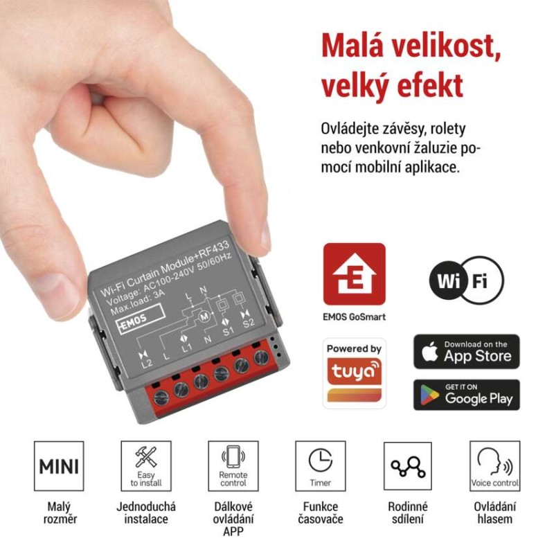GoSmart modul motorický IP-2121CW, WiFi, 1-kanálový