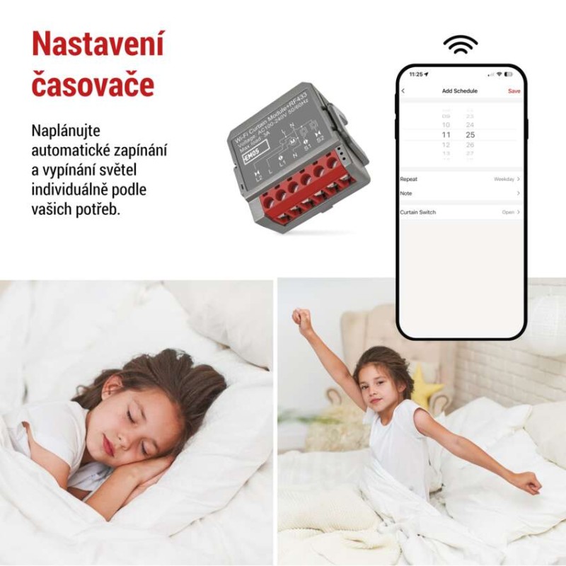 GoSmart modul motorický IP-2121CW, WiFi, 1-kanálový