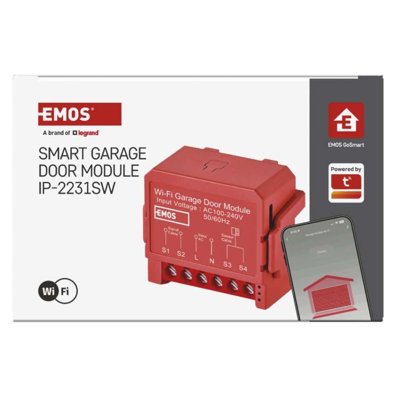 GoSmart modul pro ovládání garážových vrat IP-2231SW, WiFi