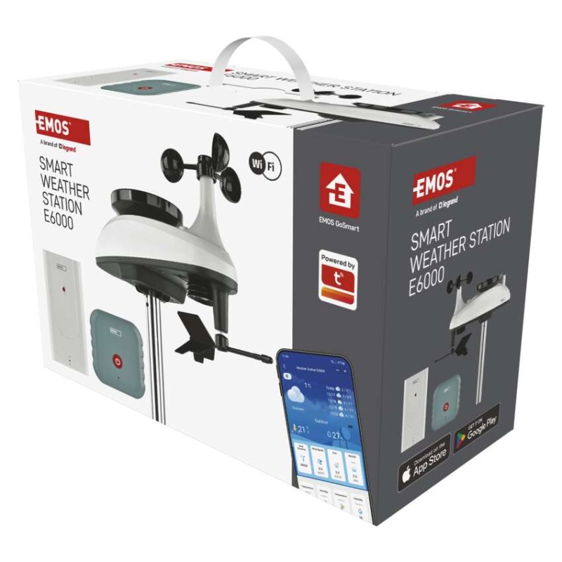 GoSmart bezdrátová meteostanice profi E6000