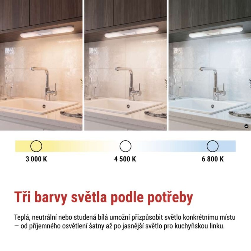 LED nabíjecí světlo P3328 s pohybovým čidlem a fotosenzorem,1 ks