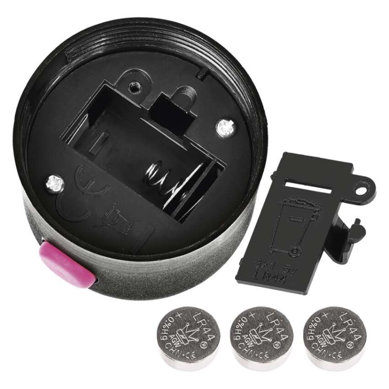LED plastová svítilna se sáčky, 25 lm, 12 ks, display box
