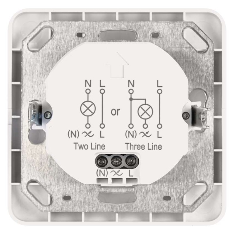 PIR senzor (pohybové čidlo) IP20 500W bílé
