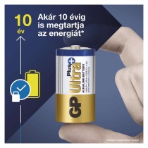 GP Ultra Plus Alkáli elem LR20 (D) 2db/bliszter