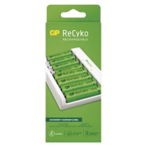 GP Akkumulátor töltő Eco E811 + 4× AA 2100 + 4× AAA