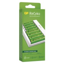 GP Akkumulátor töltő Eco E811 + 4× AA 2100 + 4× AAA