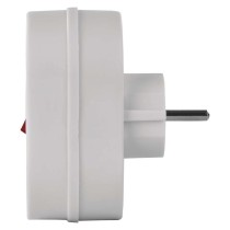 EMOS Elosztó aljzat SCHUKO 2x lapos, fehér