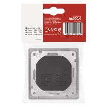 Zásuvka s USB A+USB C., bílá